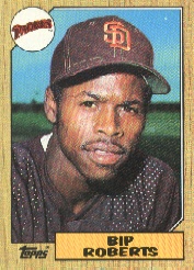 1987 Topps Baseball Cards      637     Bip Roberts RC